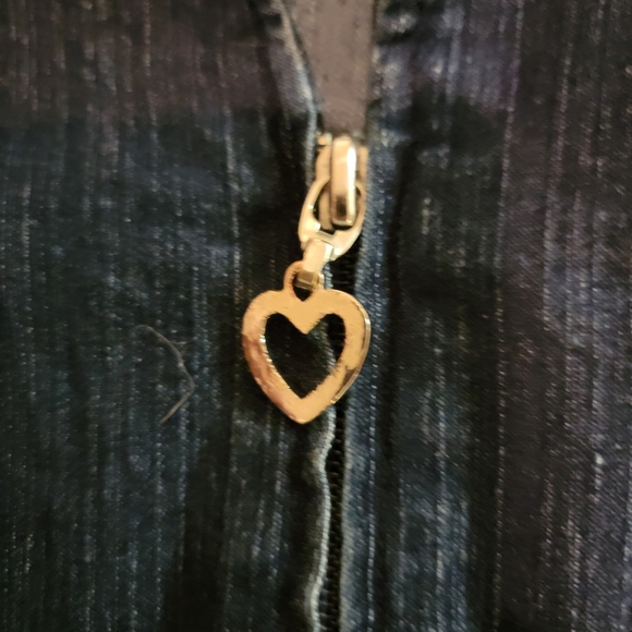 DV jeans by Donna Vinci Denim Jacket Size 14 - Picture 6 of 10